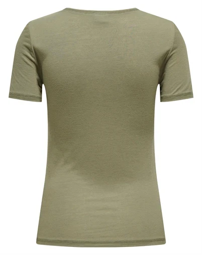 JDY - JDYSuma Woolblend O Neck T-shirt - Mermaid
